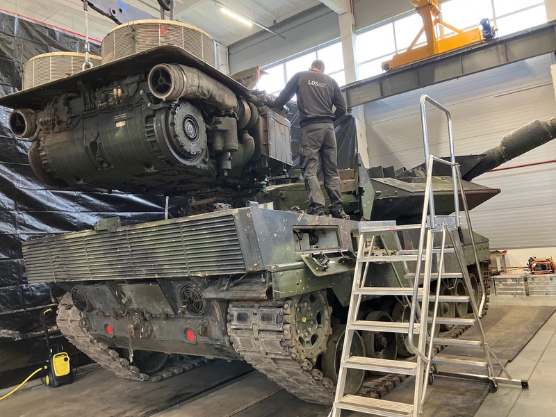 Orice piesă de schimb sau procedură tehnică poate fi aplicată imediat, sursă foto: Rheinmetall