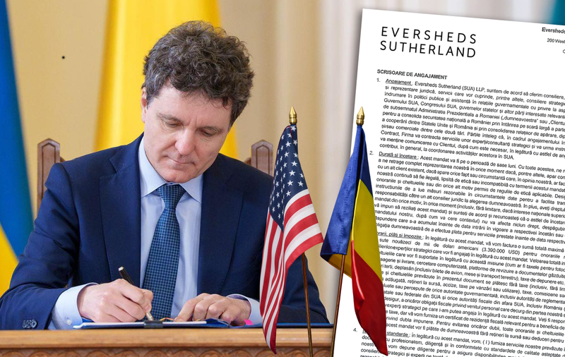 Contractul de consultanță încheiat între Administrația Dan și firma de lobby din SUA a fost clasificat. Românii nu vor putea afla ce livrabile va primi Nicușor Dan