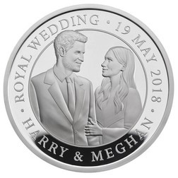 Monedă specială lansată cu ocazia nunții prințului Harry cu Meghan Markle