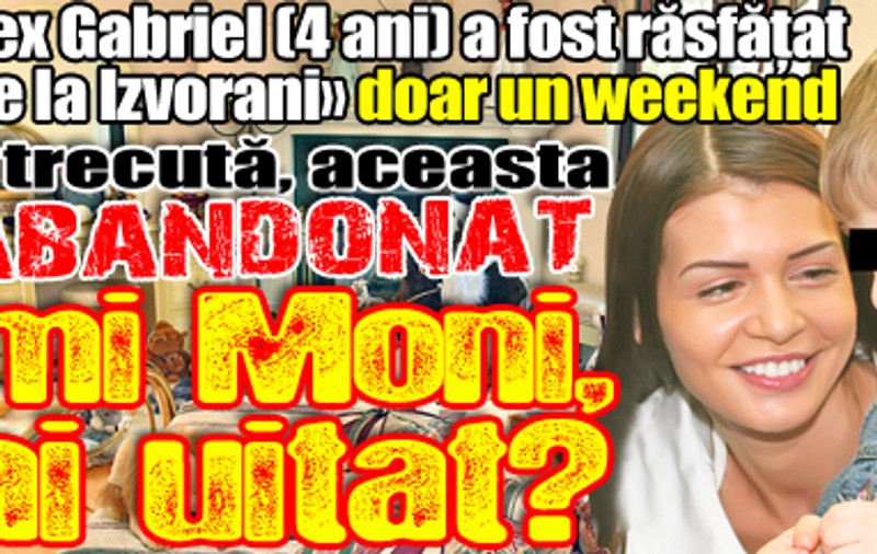 Monica Columbeanu a uitat de băieţelul pe care l-a adoptat? I-a promis că-l va ajuta până la majorat, dar l-a lăsat cu ochii-n soare