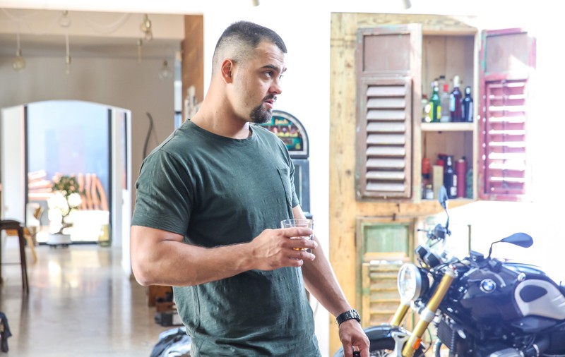 VIDEO/ George Piștereanu și-a făcut un club de motocicliști. "Am stat în fruntea grupului, dar nu înseamnă că sunt lider"