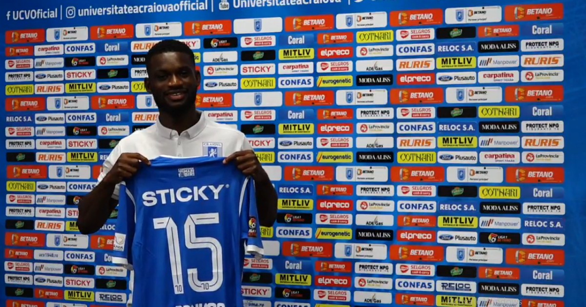 Isaac Donkor, la U Craiova