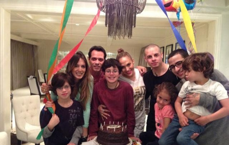 Jennifer Lopez, alături de FOSTUL SOȚ și ACTUALUL IUBIT: "Petrecere în familie"