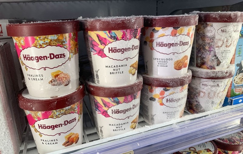 Mai multe sortimente de înghețată Häagen-Dazs, retrase de pe piață de producător, după ce au fost detectate urme de pesticide