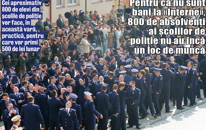 Poliţişti... abia la toamnă