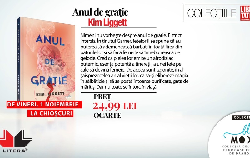 ”Anul de grație”, de Kim Liggett | RECOMANDARE DE CARTE