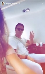 Imaginea cu Dragoș Săvulescu a fost postată de soția acestuia la Instagram Stories