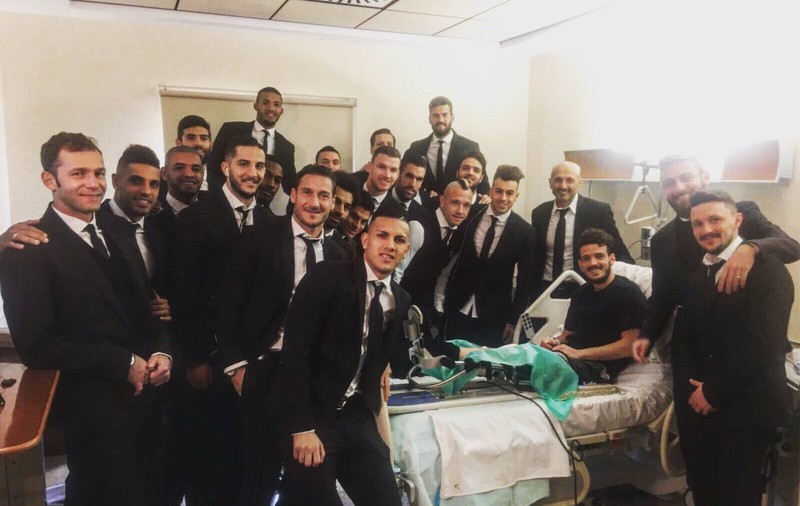 Lobonț apare doar în poze la AS Roma! Nu joacă, dar ”Pisica” este peste tot! VIDEO