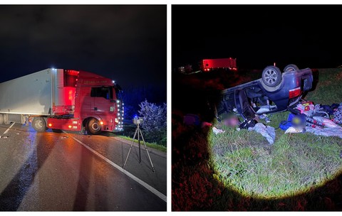 Un bărbat a murit la Craiova, pe centura de nord, după ce a intrat cu mașina într-un TIR condus de un șofer din Brăila