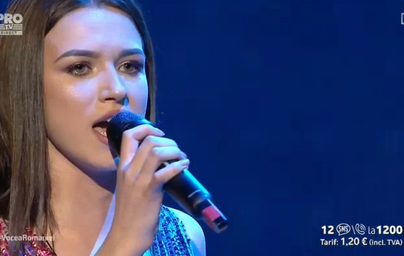 Finala Vocea României 2016. Ioana Ignat, în lacrimi în finala Vocea României
