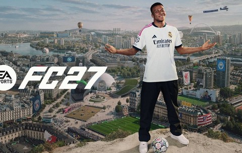 Kylian Mbappe este jucătorul de pe coperta noului joc EA Sports FC 27.