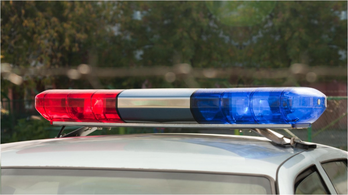 Girofar mașină de poliție