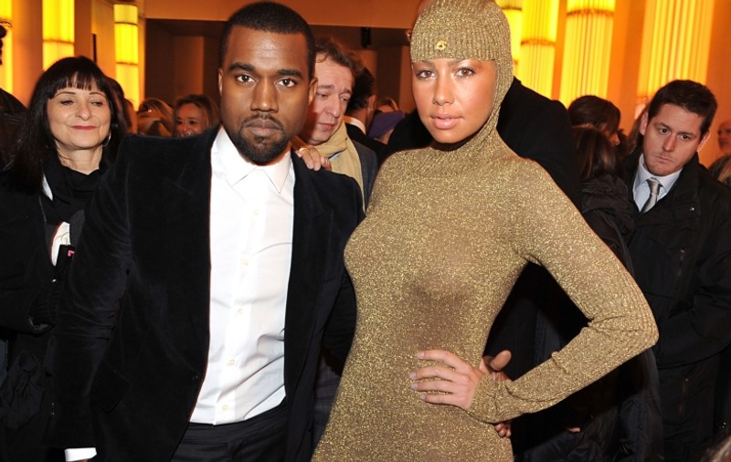 Kanye West s-a despărţit de Amber Rose