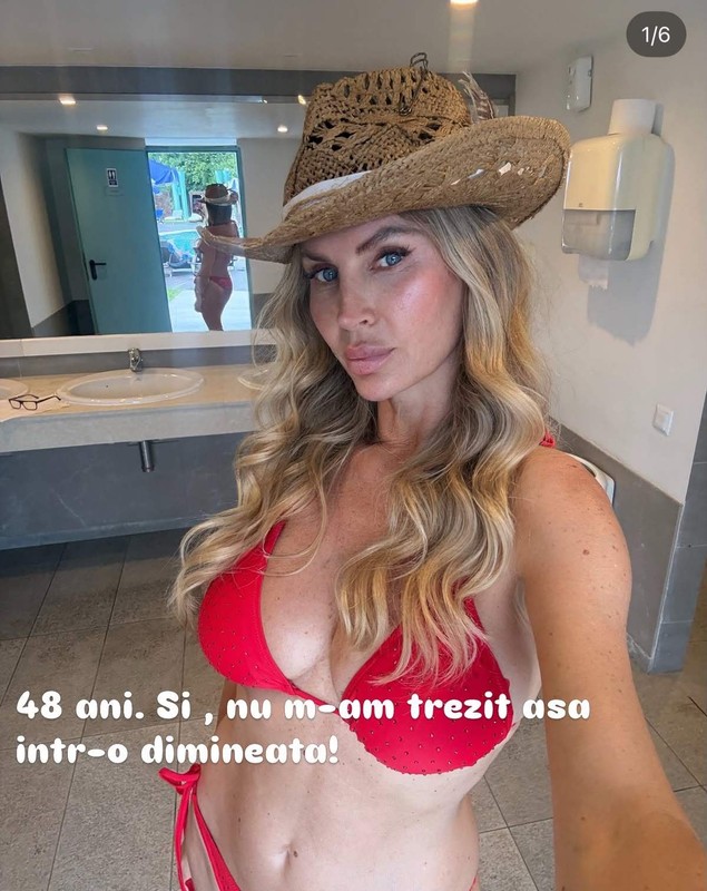 Imagini cu Andreea Bănică în costum de baie la 48 de ani. „În spatele unei fotografii sunt sute de alegeri. Nu încerc să păcălesc vârsta”