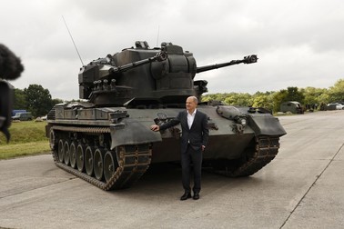 Germania a livrat deja Ucrainei mai multe sisteme Gepard și a promis suplimentarea acestora. FOTO: EPA