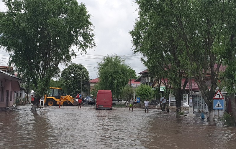 FOTO| IGSU: Șapte localități din Teleorman sunt afectate de inundații