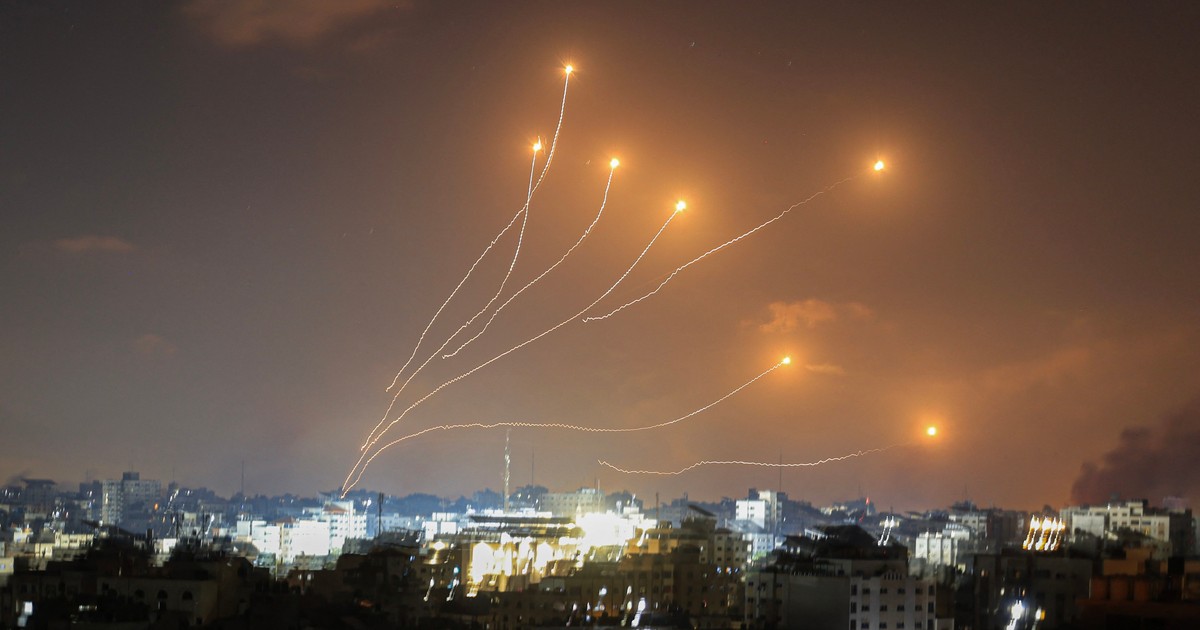 Sistemul Iron Dome în acțiune FOTO Profimedia