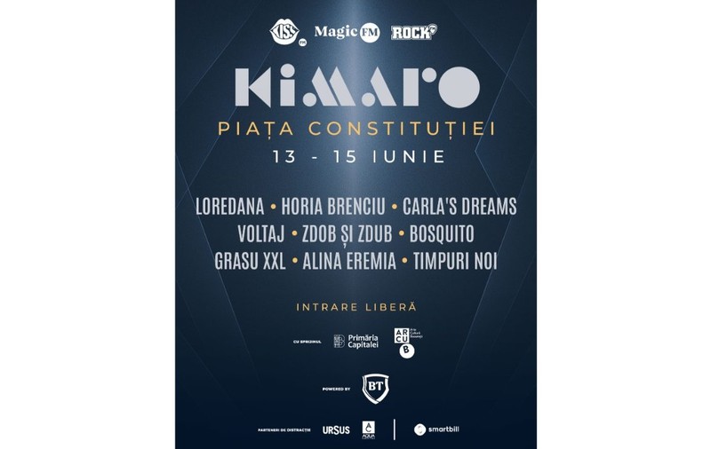 KIMARO vine pentru prima dată în București!  13-15 iunie | Piața Constituției | Intrarea liberă