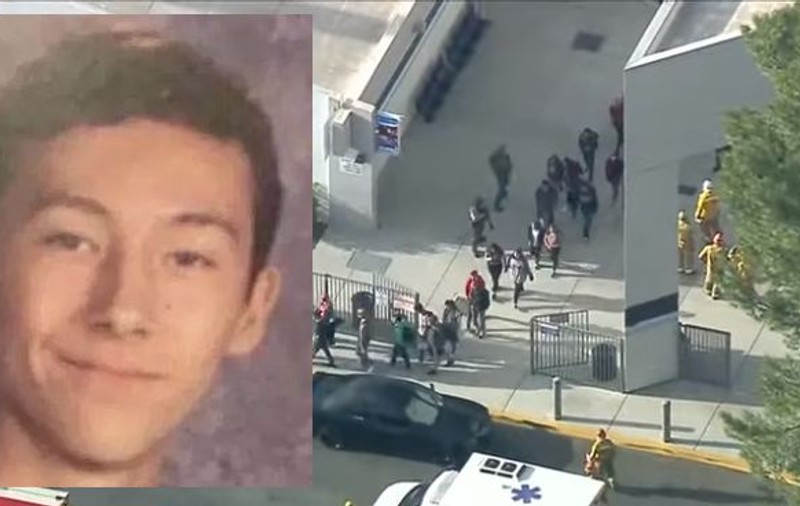 Primele imagini cu atacatorul de la liceul din California. Mesajul sinistru publicat de elev înainte de a-și împușca colegii de școală