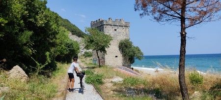 Pentru cei doi soți, pedalatul a însemnat posibilitatea de a se bucura de tot ce le-a ieșit în cale