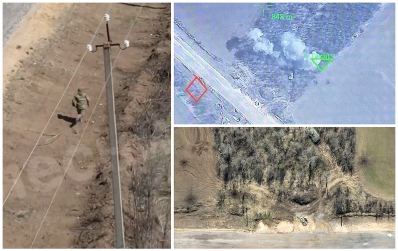 VIDEO | Un soldat rus care fugea să scape de o dronă ucraineană a dat de gol poziția unității sale, care a fost distrusă