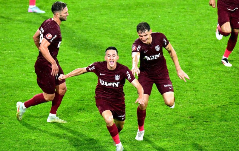 CFR Cluj a învins Paksi cu 3-0 și s-a calificat în turul doi preliminar al Europa League