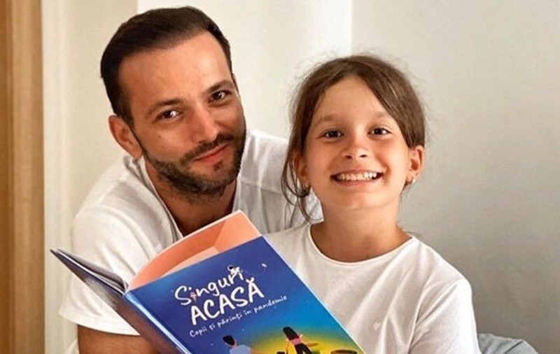 Fiica lui Mihai Morar, scriitoare la 11 ani. Cezara a câștigat un concurs literar. “A scris aproape pe neștiute textul”
