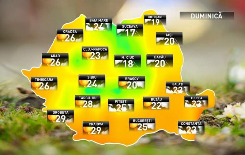 Prognoza meteo pe 9 septembrie. Se anunţă răcire a vremii și ploi