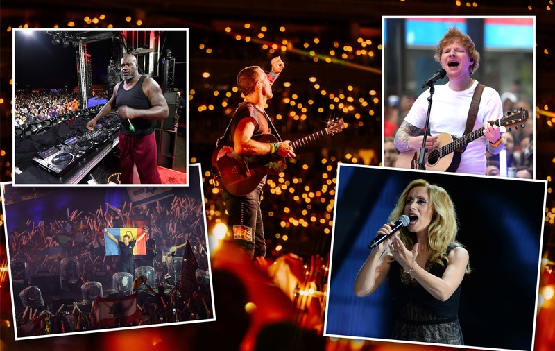 Cele mai așteptate concerte din 2024. Coldplay și Ed Sheeran vin pe Arena Națională