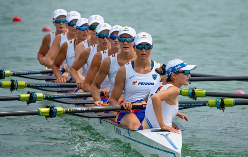 România la Europenele de Canotaj de la Varese: 4 medalii de aur duminică și locul 1 în clasamentul pe națiuni
