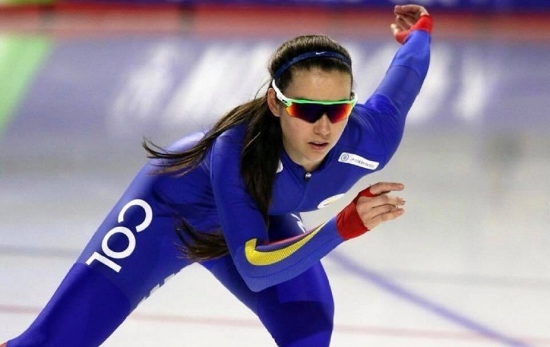 Patinaj de agrement la JO. Columbianca Laura Gomez a ajuns la Pyeongchang, după doar şase luni de când a pus patinele în picioare pentru amuzament