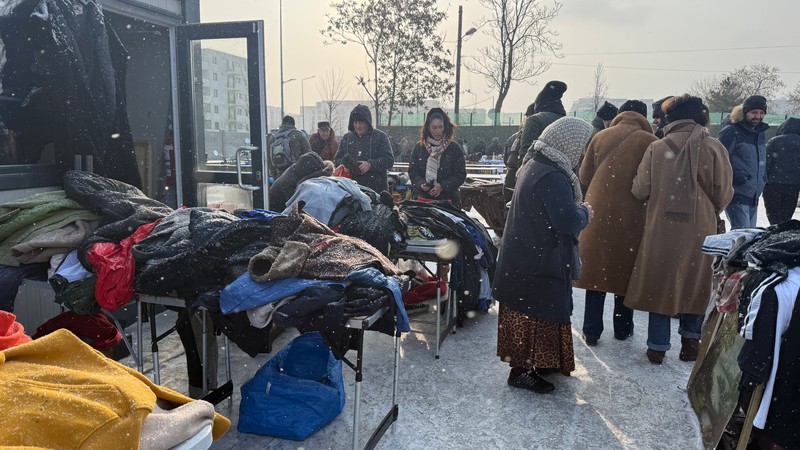 Așa arată talciocul cu vechituri din sectorul 6, București. Foto: Libertatea