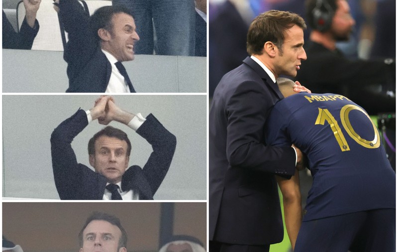 Emoțiile lui Macron. Președintele francez a trăit intens fiecare minut al finalei și l-a consolat pe Mbappe după meci