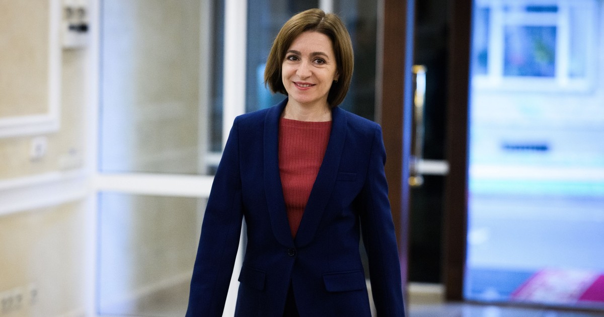 Maia Sandu, președinta Republicii Moldova. Foto Hepta