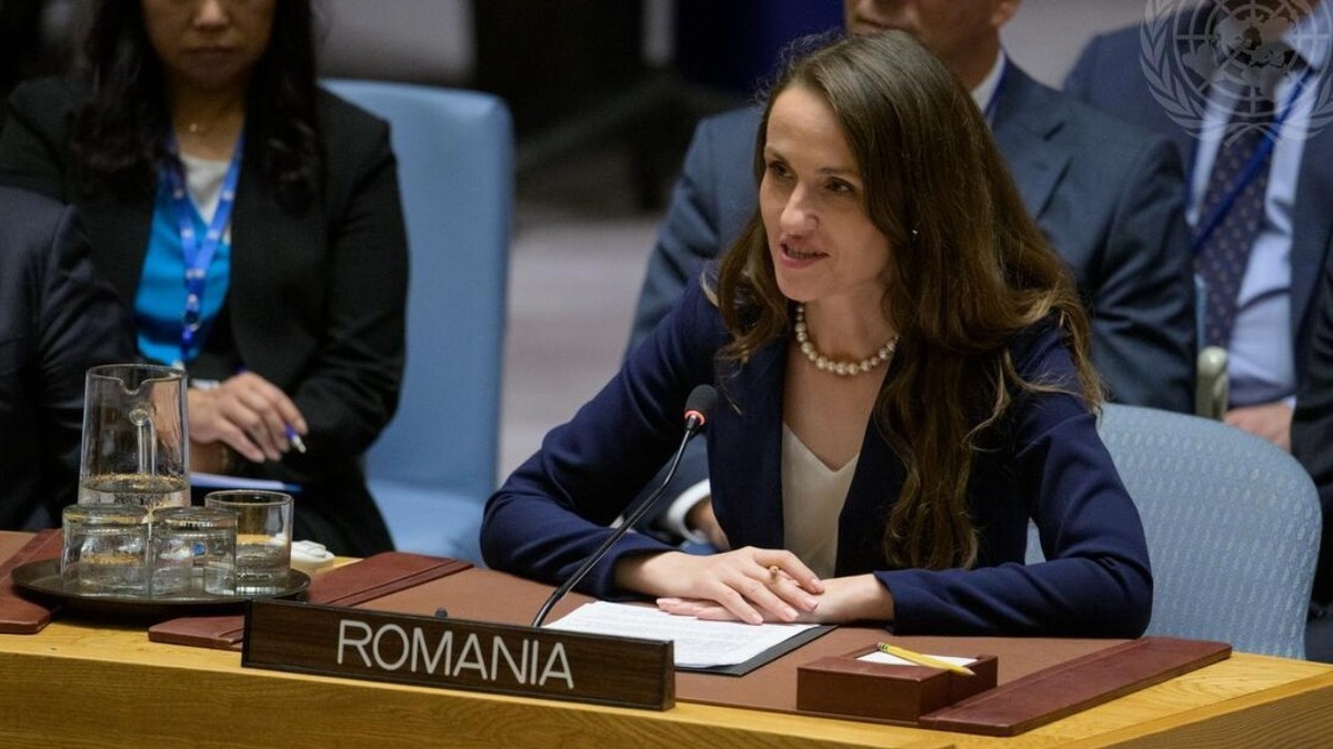 Oana Țoiu, la ONU. Imagine cu caracter ilustrativ Captură X @oana_toiu