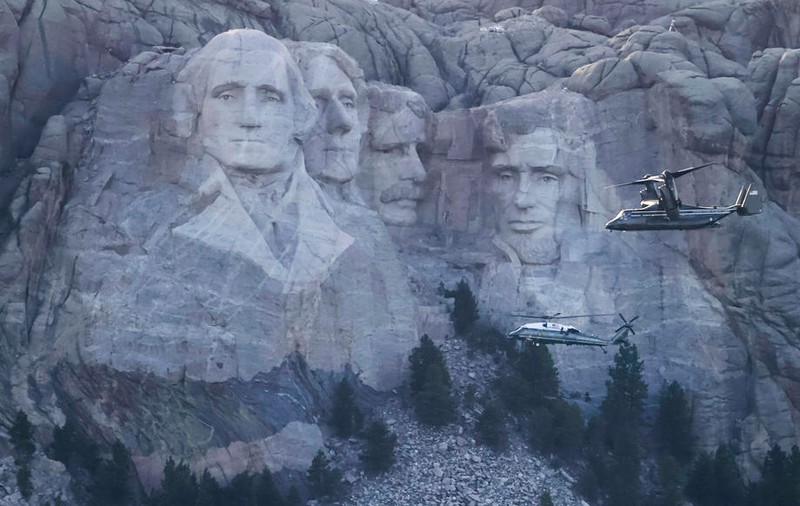 Donald Trump a criticat la muntele Rushmore, de Ziua Independenței, ”revoluția culturală a stângii”