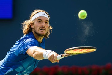 Stefanos Tsitsipas. Foto: EPA