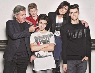 Dan Bittman cu familia