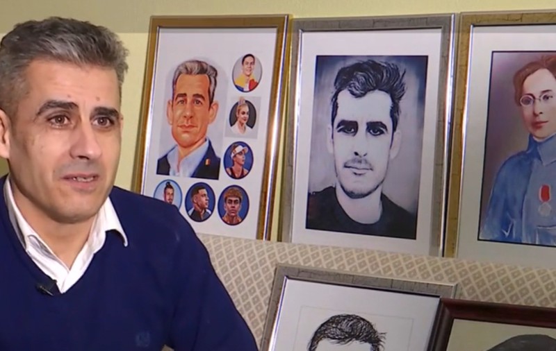 Un caricaturist român a intrat în Cartea Recordurilor: a făcut peste 200 de portrete în doar șase ore