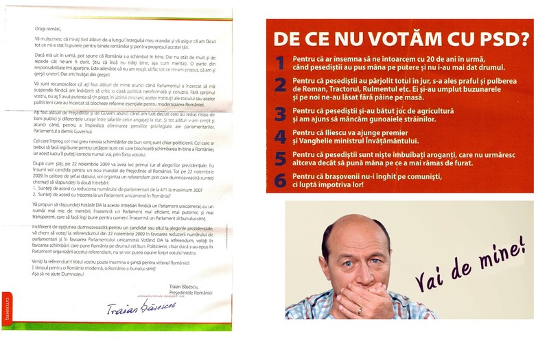 Istoria ultimelor alegeri prezidențiale. Anul 2009: Băsescu, peste Geoană! ”Votul vostru poate însemna o șansă pentru viitorul României!”