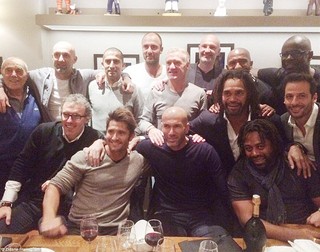 Zinedine Zidane i-a chemat la Paris pe componenţii echipei care a câştigat Cupa Mondială din 1998. foto: Instagram.