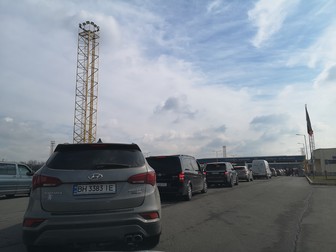 Coada de la vama Giurgiu-Ruse | Foto: Dumitru Angelescu / Libertatea