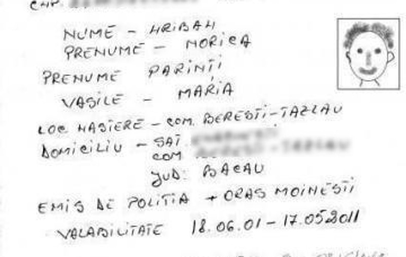 Cea mai tare copie după buletin! Râzi cu lacrimi!