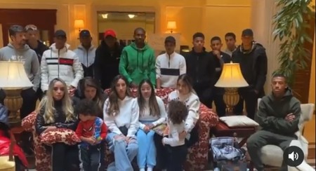Sud-americanii sunt împreună cu familiile la un hotel din Kiev | FOTO: Captură video