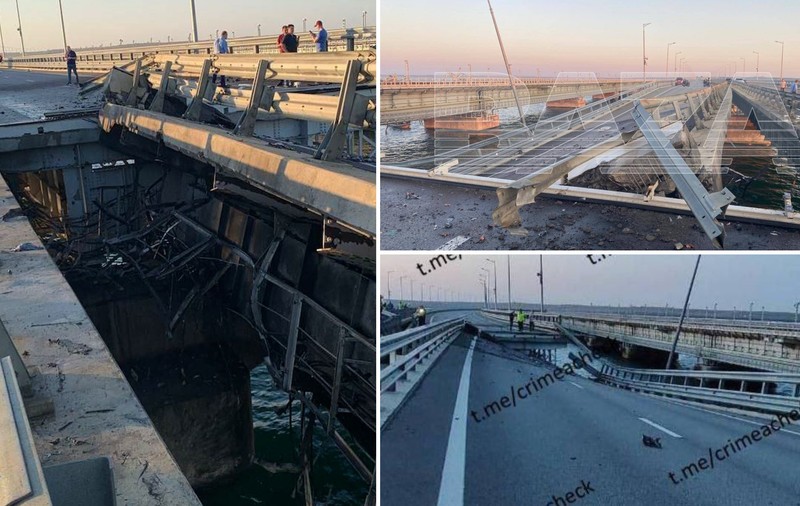 Război în Ucraina, ziua 509 | Armata rusă „pregătește un răspuns” la atacul asupra podului Kerci