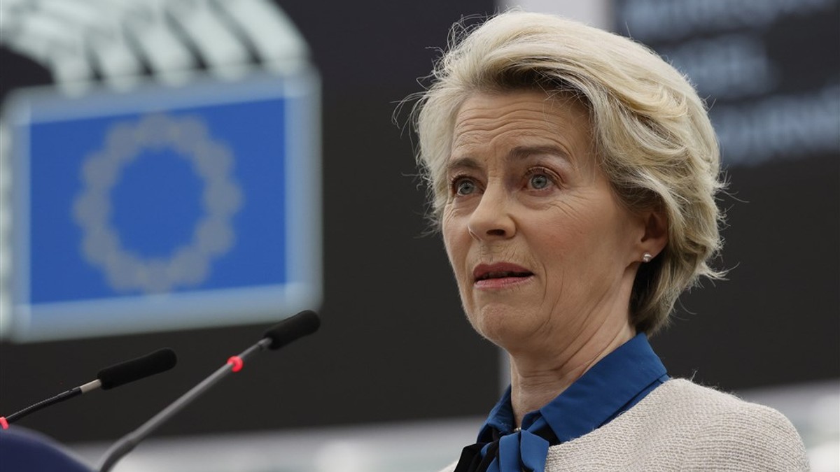 Ursula von der Leyen este președinta Comisiei Europene. Foto: EPA
