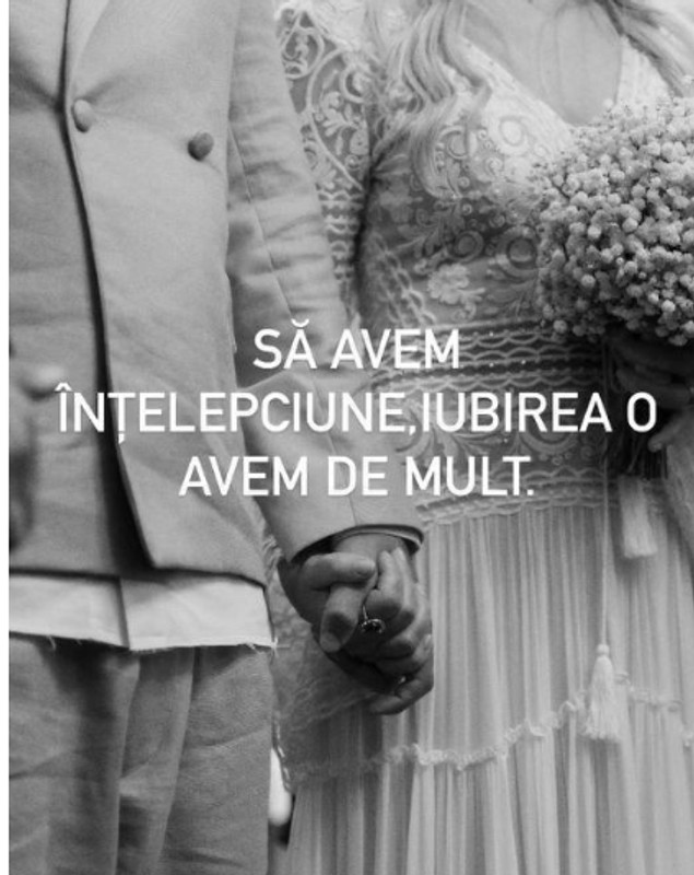Mesajul Ginei Pistol la un an de la nuntă. Smiley a reacționat imediat. „Iubirea o avem de mult”