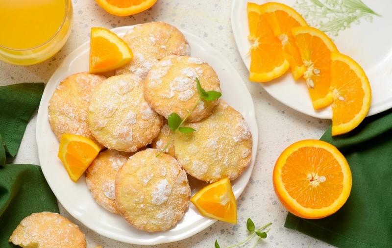 Biscuiți cu portocale - rețete rapide și delicioase