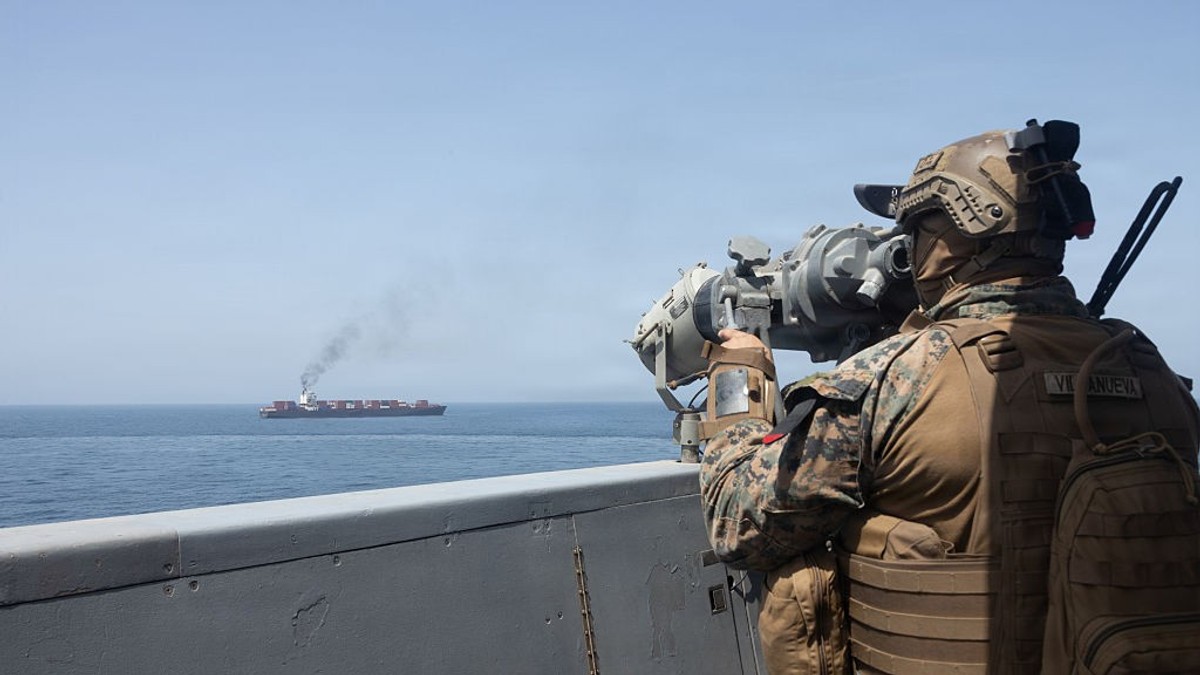 Marina SUA patrulează în Marea Arabiei. Imagine cu caracter ilustrativ Sursa foto: GettyImages
