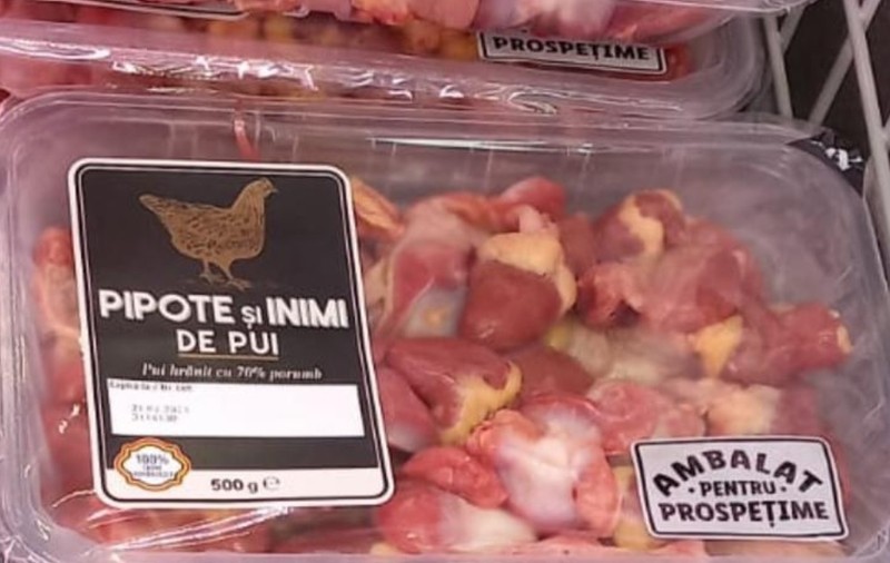 Carne de pui contaminată cu salmonella. Produsele, retrase din mai multe magazine Penny şi Metro